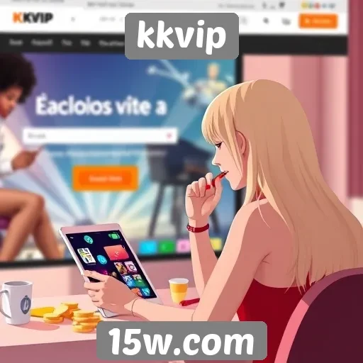novas funcionalidades do site kkvip em destaque